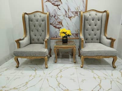 Badroom Luxury High Back Chair