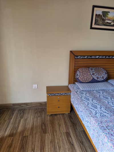 King Size Bed with Side Tables