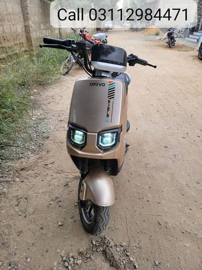 OREVO EAGLE scooty 2025 in lalukhet add details parhe pehly