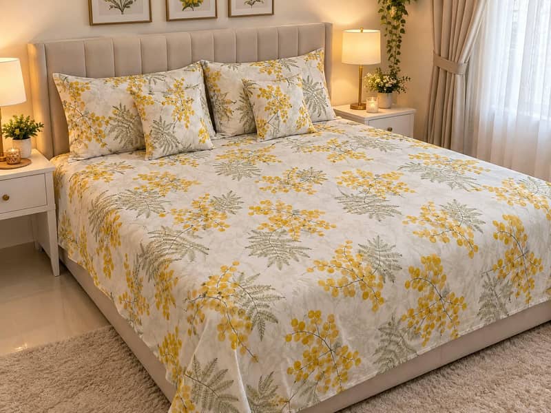 Export leftover King size bedsheets with pillows 1
