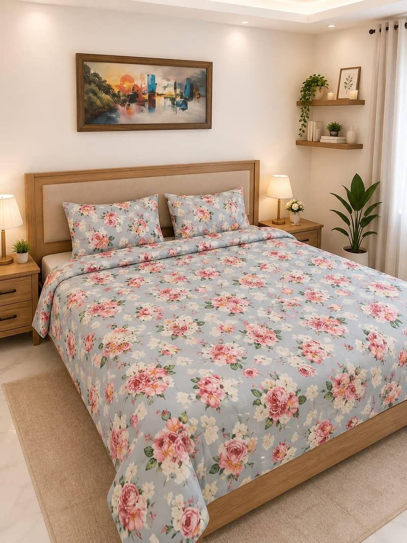 Export leftover King size bedsheets with pillows 2