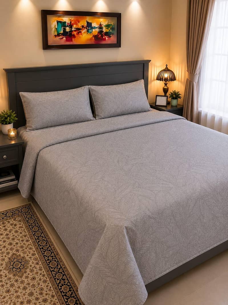 Export leftover King size bedsheets with pillows 7