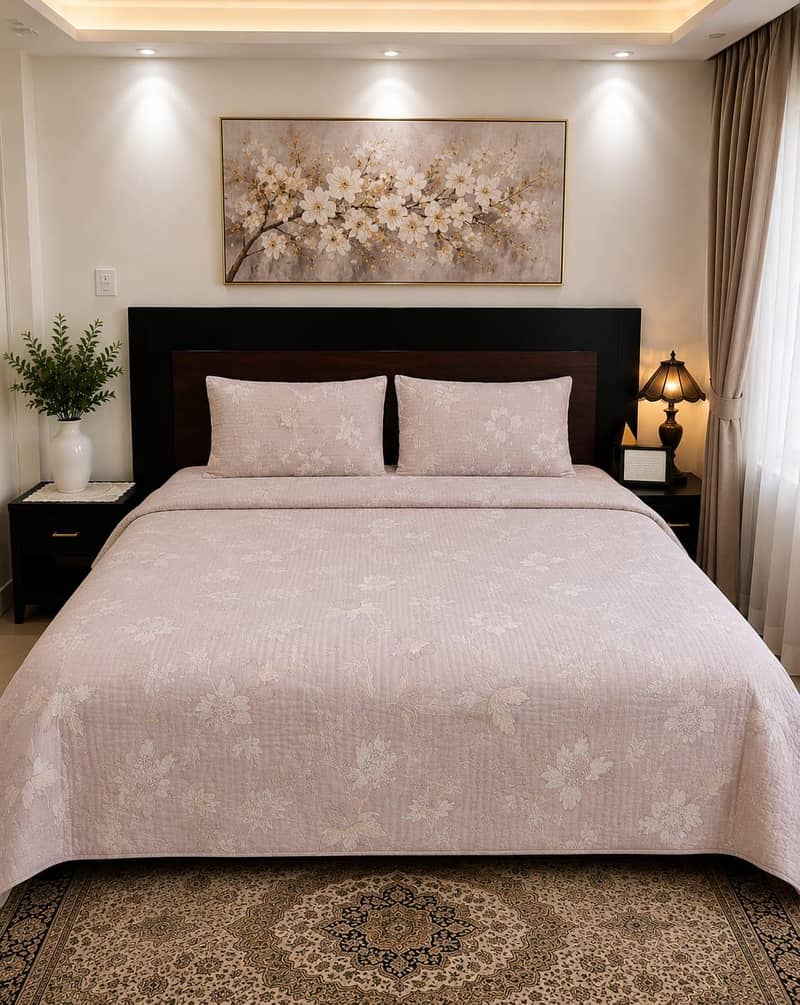 Export leftover King size bedsheets with pillows 10