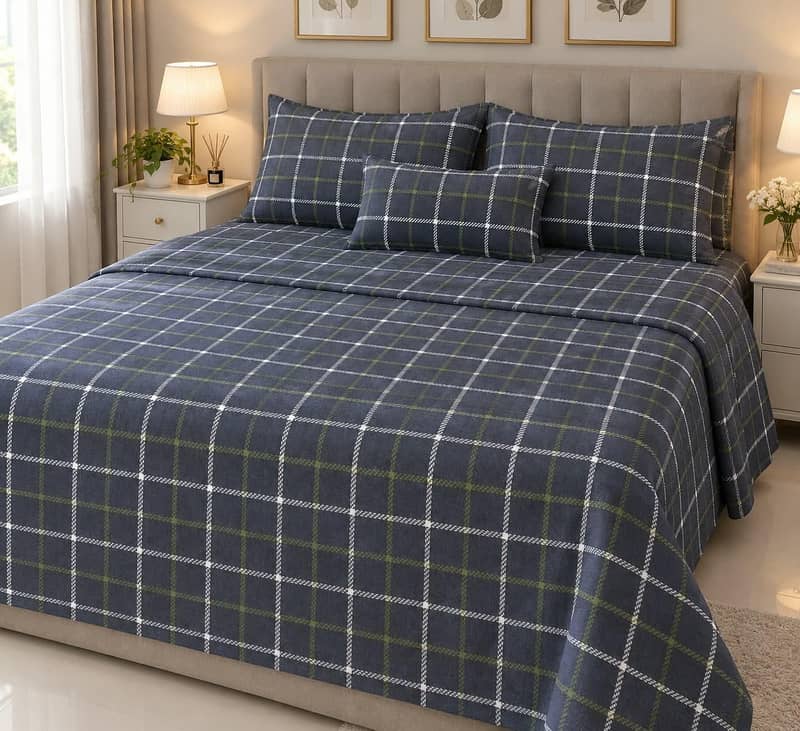 Export leftover King size bedsheets with pillows 15