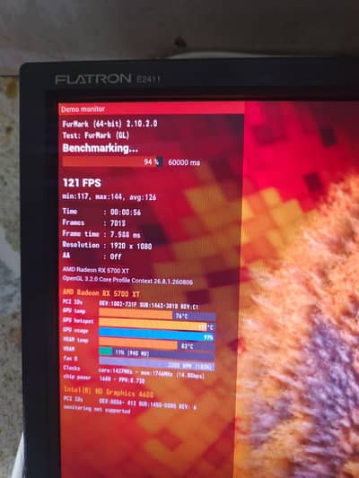 AMD RADEON RX 5700 XT   8GB DDR 6