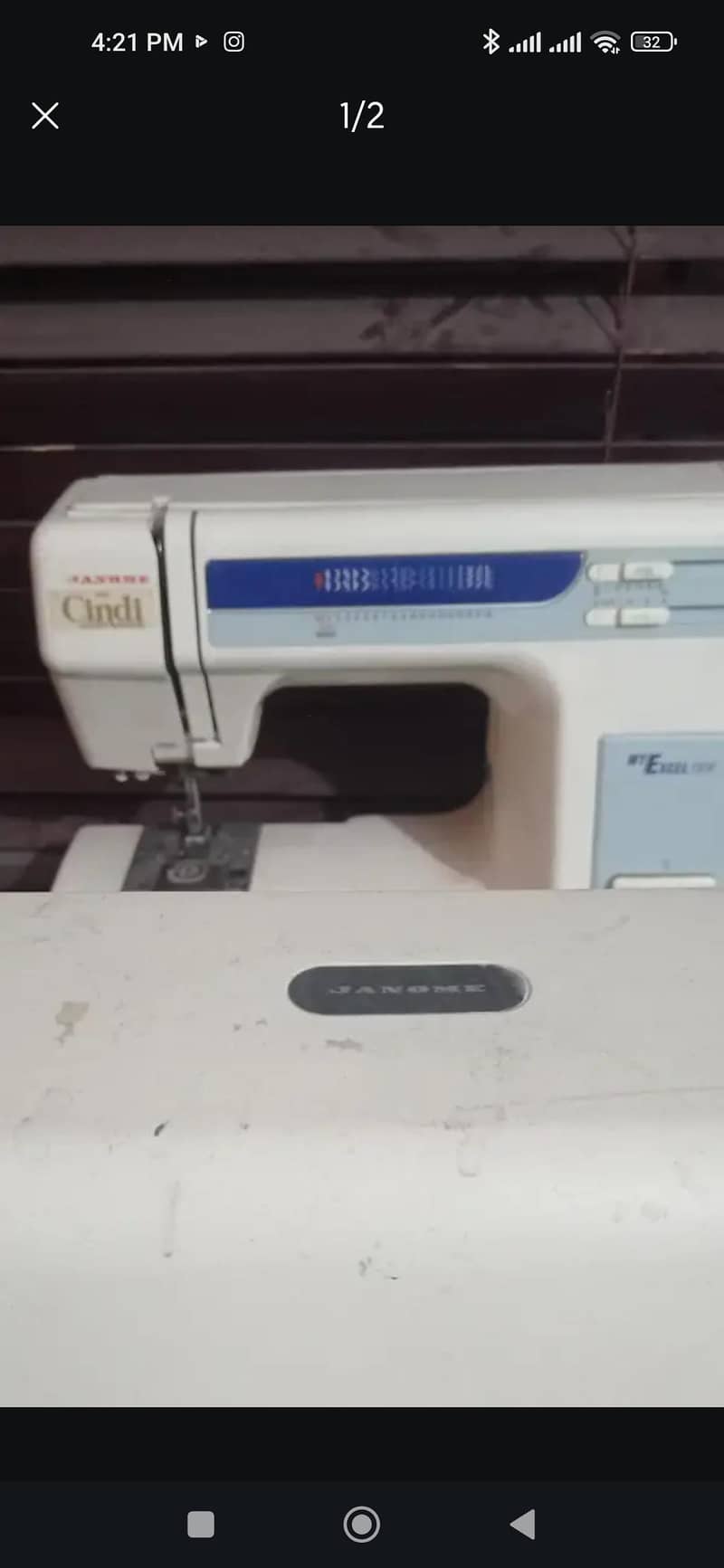 janome sewing machine 1