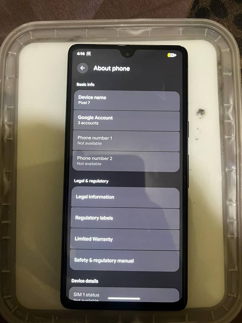 Google Pixel 7 3
