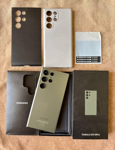 Samsung S23 Ultra Complete Box