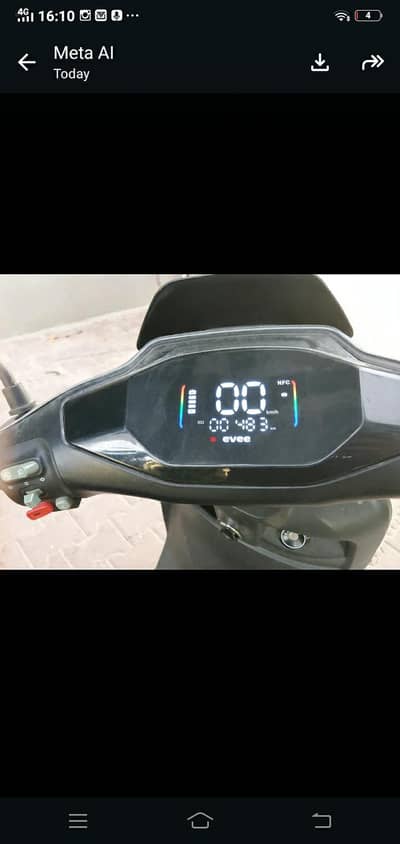 evee s1 scooty for sale