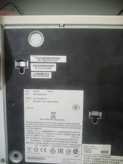 Cisco Catalyst WS-C3560C-8PC-S 8 Port PoE Switch