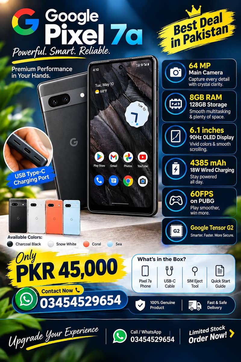 Google Pixel 7a 0