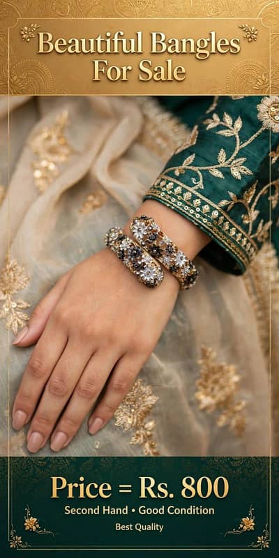 Beautiful Bangle imported Premium Quality