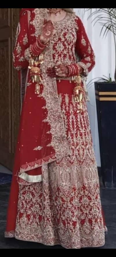 bridal lehnga like new