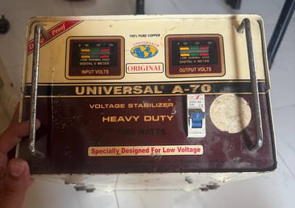 Universal A-70 special 7000 watt Voltage & ANI A-50 special 5000