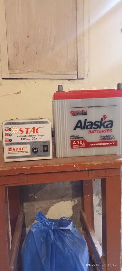 Stac Charger and Battery