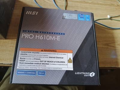 Pro H610M-E DDR5