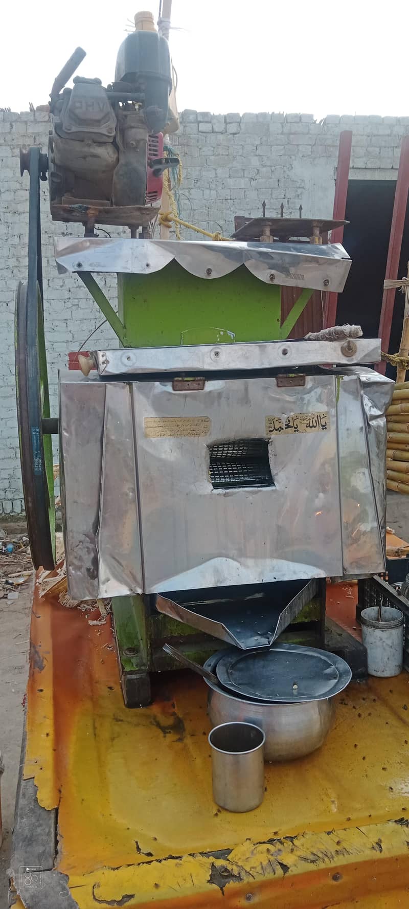گنے کے جوس والا ویلنا 1