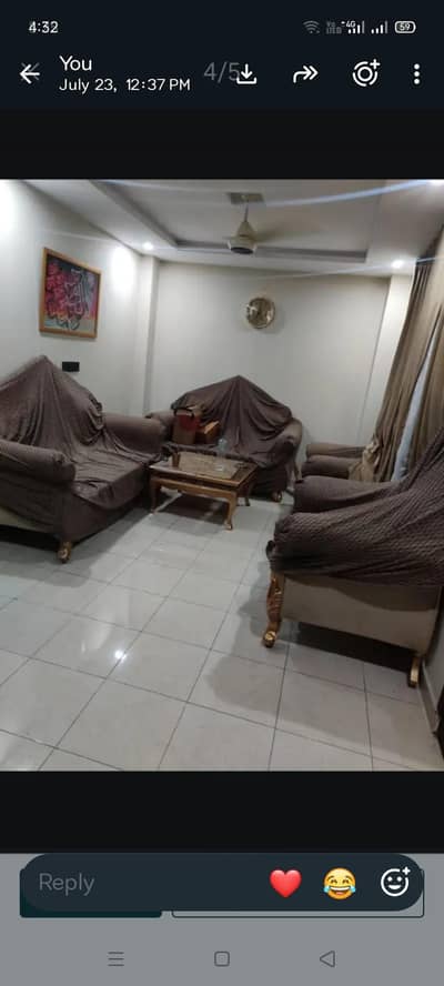 7 setaar sofa wooden 3 tabl