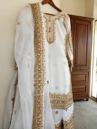 NIKKAH DRESS | Wedding dress| Bridal dress | Sharara | party wear