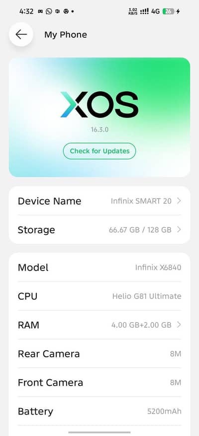 infnax smart 20