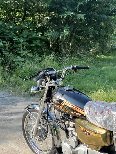 Honda cg 125 2024 model gold edition