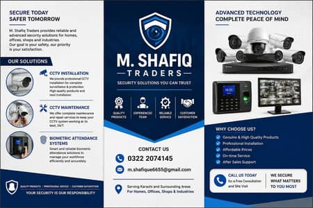 CAMERA INSTALLATION, CCTV INSTALLATION AND MAINTENANCE 03222074145