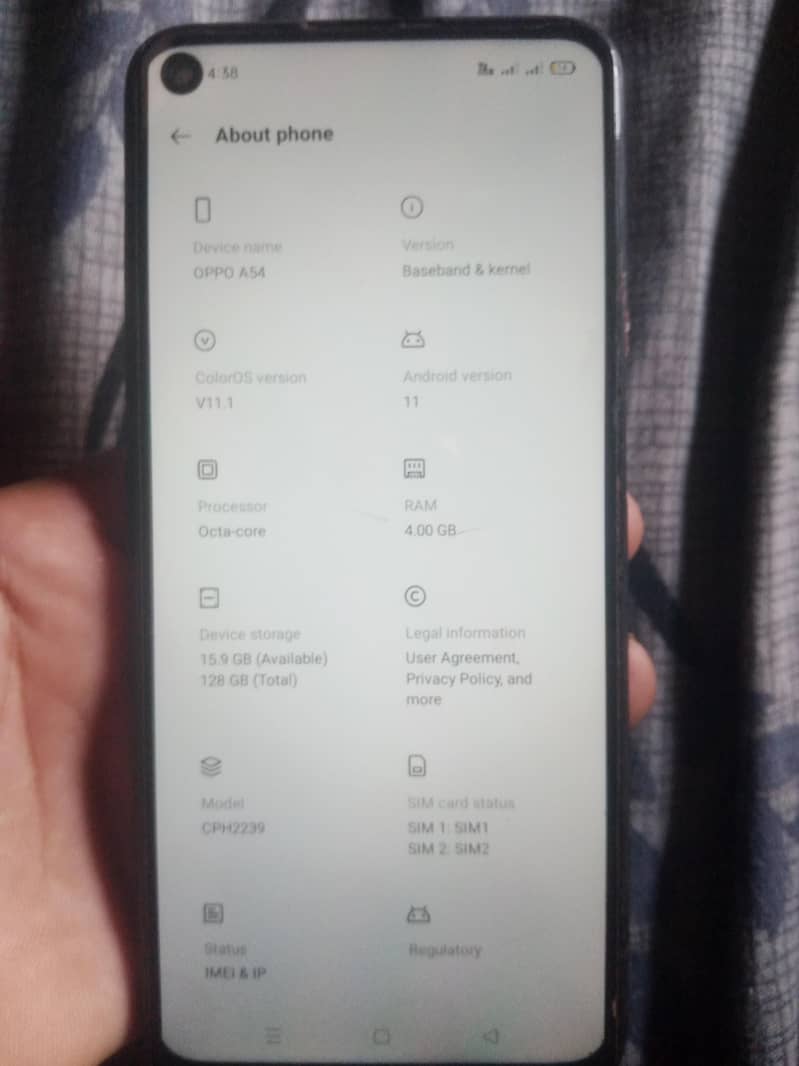 OPPO A54 3