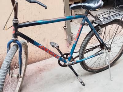 Blue Heavy Duty Bicycle for Sale in Good Running Condition