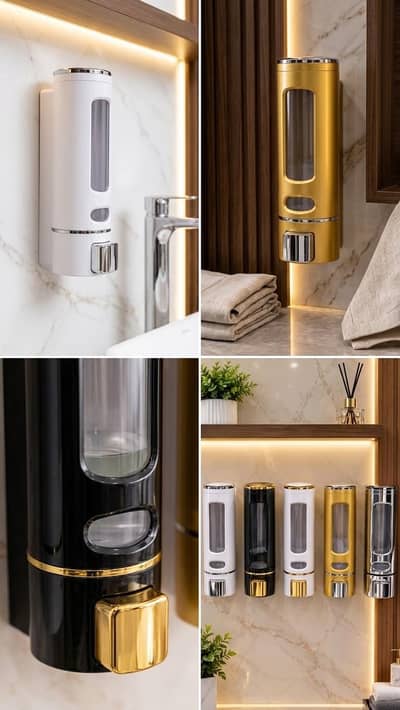 Premium Imported Wall Mount Soap Dispenser | Luxury Modern Design