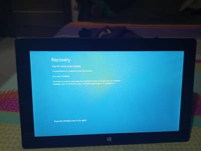 Microsoft Surface 32 GB touch laptop with charger