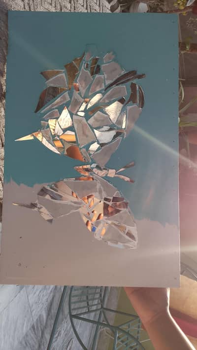 A mirror frame art