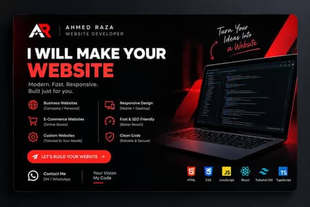 Professional Website Development Services – Modern, Fast & Responsive