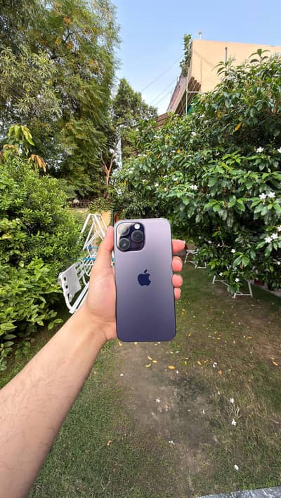 Apple iPhone 14 Pro Max 256gb Deep Purple PTA Approved