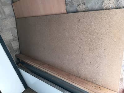 wooden bed full heavy furniture