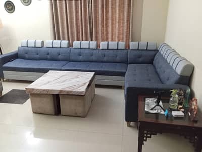 6 seater L shape