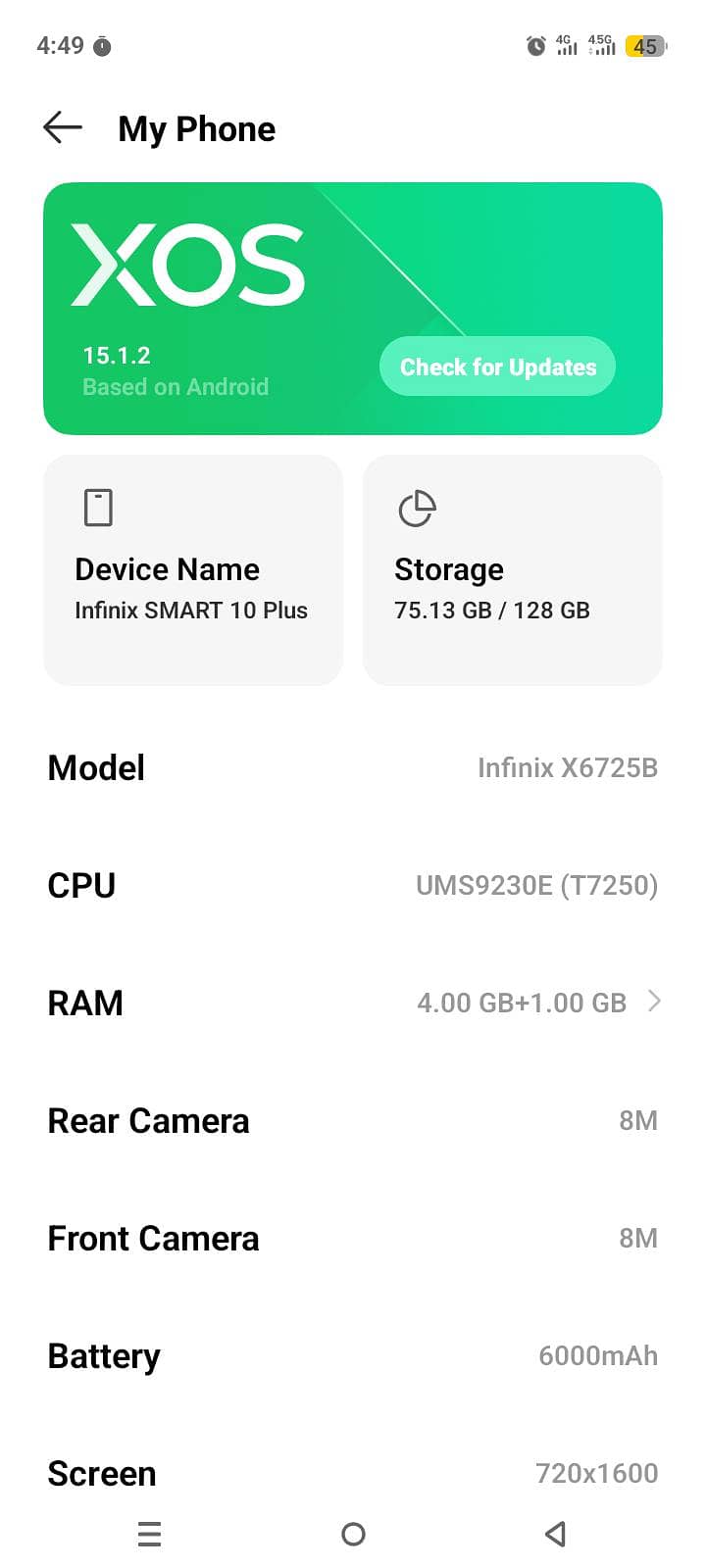 Infinix Smart 6