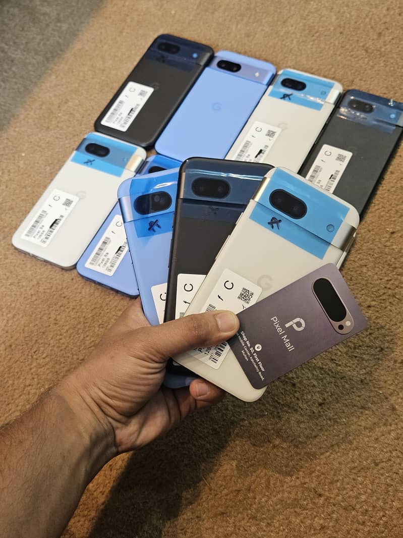 Google Pixel Fresh Stock PTA Approved 6A 6 Pro 7 7a 7 Pro 8 8 Pro 9Pro 9
