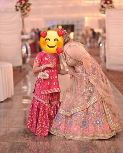 Papa don't preach bridal lehnga