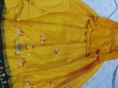 Fancy Embroidered 2- Piece Dress