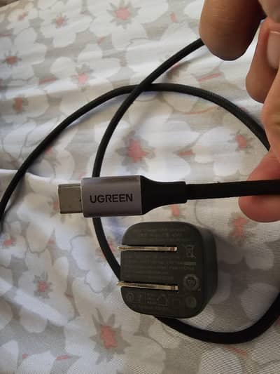 Anker 25W c-c Charger & UGREEN USB Type-C to USB Type C PD 60W Cable