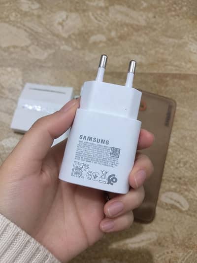Samsung Original 25W Super Fast Charger | A07 Cover Free