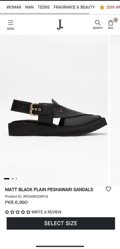 J. original Peshawari chapal