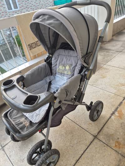 IMPORTED USED BABY PRAM / STOLLERS /WALKER ALLUMUNIUM BODY 7/10
