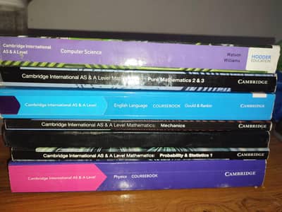 Complete Pre-Engineering / Science A-Level Set price is negotiable