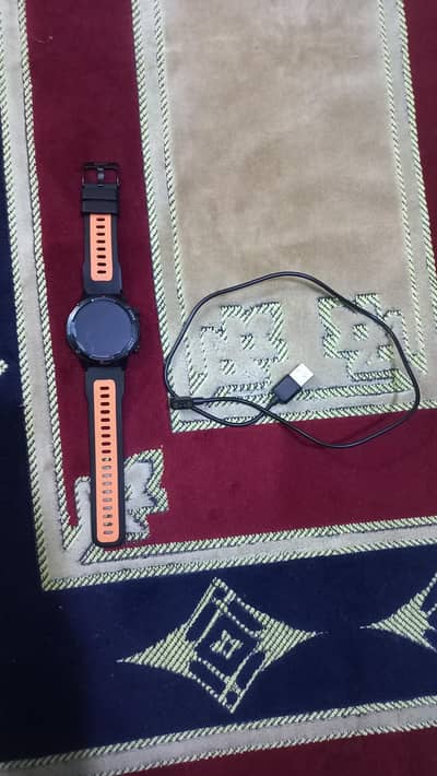 zero smartwatch thunder with charging cable