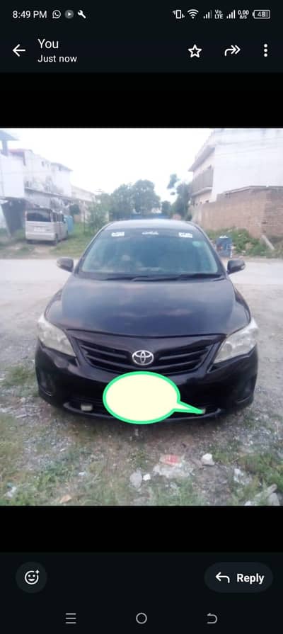 Toyota Corolla GLI 2011
