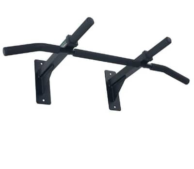 Wall mounted pull up/chin up Bar. 4 grips.
