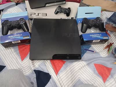 PLAY STATION 3 SLIM jail break/ PS3 SLIM 500 GB WITH GAMES