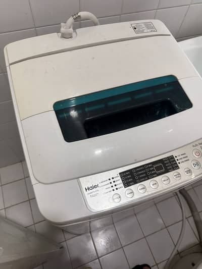 Haier washing machine
