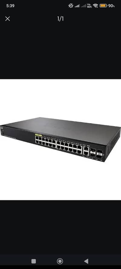 Cisco SF350 POE 24 port switch for sale